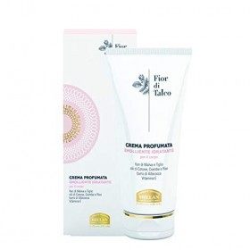Helan, Fior di Talco, Creme Hydratante Corps Parfumée - Crème Hydratante et Émolliente Femme pour Peau Douce et Veloutée avec