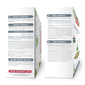 SUPERDIET - ORTIE PIQUANTE BIO - Souplesse articulaire - Format nomade - Phytothérapie- Fabrication française - 20 unidoses d