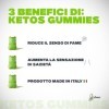 Bluma Ketos Gummies naturels pour régime cétogène, fabriqué en Italie - Diète cétogène produits naturels, gymnema et griffoni