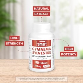 Gymnema Sylvestre - Aide à Réguler la Glycémie et au Contrôle du Poids - Feuilles de Gymnema - Soutien Naturel du Métabolisme