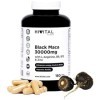Maca Noire du Pérou 30000 mg. 180 gélules végétaliennes pour 2 mois. Extrait de Maca avec L-Arginine, Zinc et Vitamines B6 et