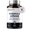 FORMULE HOMME | Vigueur, Puissance, Endurance | Complexe de Plantes : Maca, Tribulus Terrestris, Ginseng, Ginkgo Biloba, Zinc