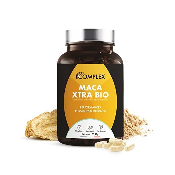 MACA BIO 2000mg | Stimulant Libido Booster Testosterone Régulateur hormonale Energie Physique Mentale Anti-stress | Plantes N