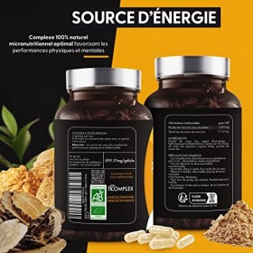 MACA BIO 2000mg | Stimulant Libido Booster Testosterone Régulateur hormonale Energie Physique Mentale Anti-stress | Plantes N