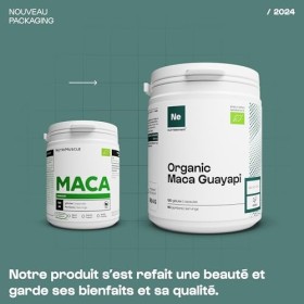 Maca Bio - 150 Grammes - Complément Alimentaire - Stimulant libido Homme et Femme - Booster de Performances physiques et Sexu