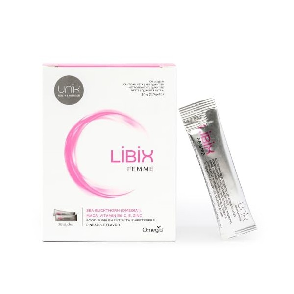 MÉNOPAUSE: Bouffées de chaleur, Énergie, Équilibre Hormonal, Hydratation | HUILE D´ARGOUSIER OMEGIA 1000 mg, MACA 2400 mg, ZI