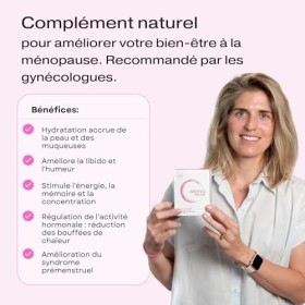 MÉNOPAUSE: Bouffées de chaleur, Énergie, Équilibre Hormonal, Hydratation | HUILE D´ARGOUSIER OMEGIA 1000 mg, MACA 2400 mg, ZI