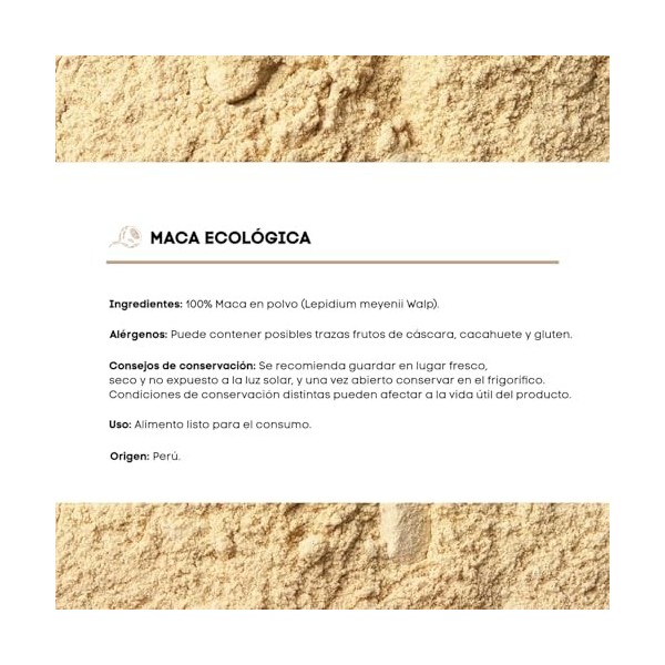 NULTHY - Poudre de Maca 1kg