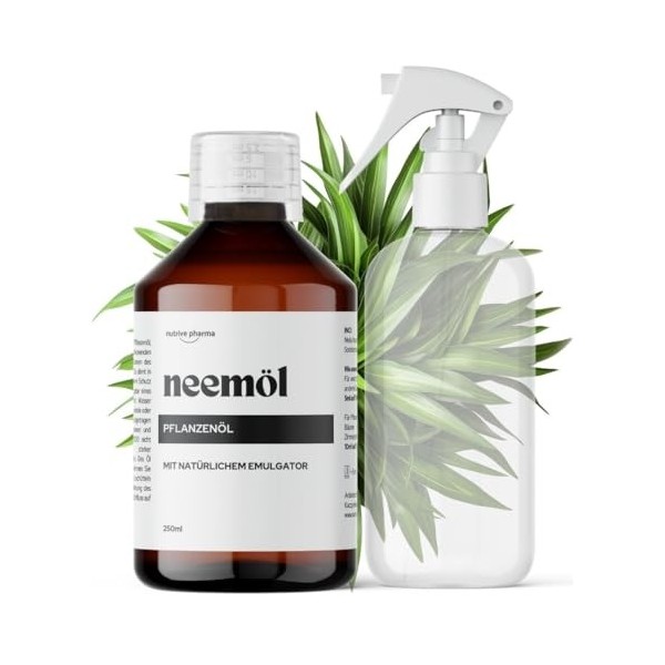 nutrive pharma Huile de neem avec émulsifiant