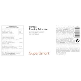 Huile de Bourrache et d’Onagre + Vit E - Peau Éclatante - Hydratation en Profondeur - Huiles pressées à froid - Confort préme