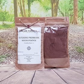 Health Embasssy Graines de dOnagre Poudre Oenothera biennis L. / Evening Primrose Seeds Powder, 50g