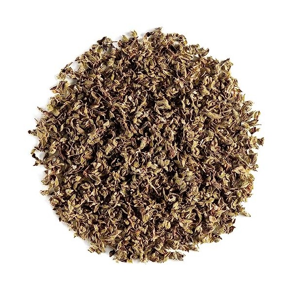 Origan Séché Cuisine Bio Qualité - Herbe Aromatique Typique Cuisine Italienne - Marjolaine Sauvage Biologique Vivace - Thé He