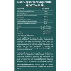 Prostoxalen - Capsules de palmier sabal pour la prostate 1 