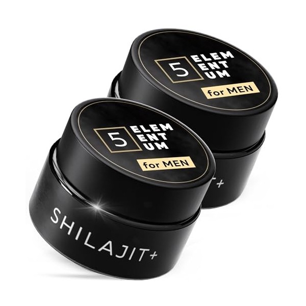 Shilajit Premium Original Himalaya 25 g – 82 % dacide fulvique Mumijo Shilajit hautement dosé I 60 jours de séchage au solei