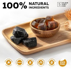 Gummies Original Shilajit – Haute Dose 2200 mg | 90 Pièces – Complexe Premium Renforcé avec Crinière de Lion, Reishi, Chaga &