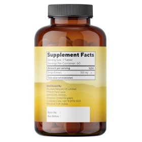 Shilajit Comprimés 10 000 mg, 60 jours dapprovisionnement, 60 % dacide fulvique – Comprimés dextrait de Shilajit pur pas 