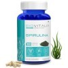 Biovitalia Organics Complément alimentaire à la spiruline 1000 mg | Super aliment vert pour soutenir la gestion du poids | Pr