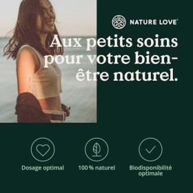 NATURE LOVE® Superaliment Vert - 300g - 15 superaliments, 2 champignons médicinaux, dont herbe d’orge, spiruline, moringa - S