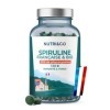 NUTRI & CO Spiruline BIO 100% Française - Cultivée en Provence - 20% de Phycocyanine - Riche en Protéines Vitamine B12 & Anti