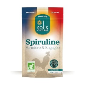 Spiruline bio 100% française — 1 sachet 80g de comprimés AB cure ±20 jours — DIRECT PRODUCTEUR — riche en fer, minéraux, vi