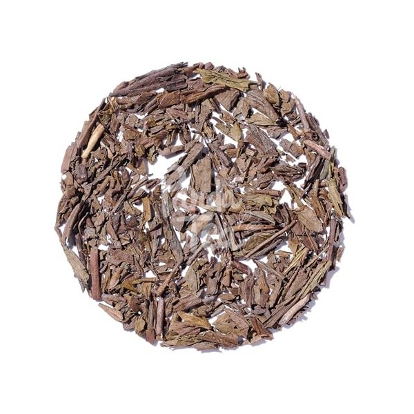 Panda Tea - Hojicha Bio – Thé vert en vrac bio - Feuilles séchées 70g - Thé Vert Grillé Japonais