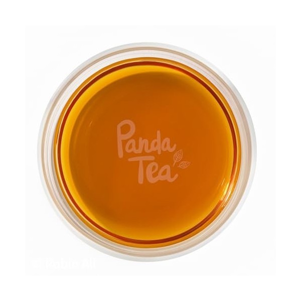 Panda Tea - Hojicha Bio – Thé vert en vrac bio - Feuilles séchées 70g - Thé Vert Grillé Japonais