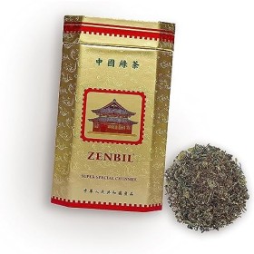 Thé Vert De Chine Spécialité Chunmee 500g - Zenbil, Qualité Supérieur, lÉquilibre Parfait du Thé Vert Pour Une Expérience In
