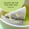 Japanese Green Tea Co Thé vert brut – Lot de 100 sachets de thé vert japonais Aracha authentiques – Thé vert végétalien en en