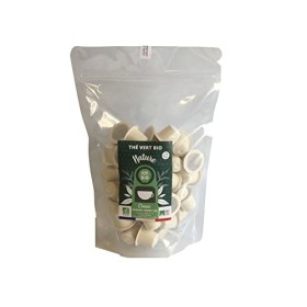 CAPSUL&BIO Thé vert bio Nature Thé Vert de Chine - Compatible avec les machines à Capsules Nespresso - Pochette de 70 Capsule