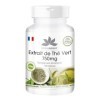 Extrait de thé vert - 750mg - hautement dosé - végan - 100 gélules - avec 50% dEGCG | Warnke Vitalstoffe - Qualité des pharm