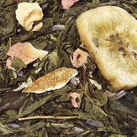 Thé Vert Bio ★ Calypso Mangue Vanille ★ Power ★Thé Vert en Vrac ★ Sachet 100 grammes avec Zip ★ 40 Tasses ★ 100% Agriculture 