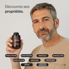 VigoriZen avec Maca Noire, Tribulus terrestris, L-Arginine, Ginseng, Zinc et Vitamine B6 - Formule pour le Vigueur et Testost