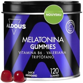Melatonine Gummies - 120 Gummies Sommeil avec Tryptophane, Valériane et Vitamine B6 - Bien dormir, sommeil mélatonine, insomn