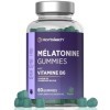 Melatonine Gummies | 60 Gommes 2 Mois | Avec Vitamine B6 | Goût Framboise | Complément Alimentaire pour Sommeil | par Horba