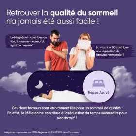 Mélatonine 400 Comprimés Vegan Pour +1 An - Endormissement Rapide EFSA Sommeil, Hautement Dosée - Avec Passiflore, Camomill