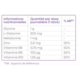 Complément Sommeil Ultra: Sommeil Profond & Réparateur, Moins de Réveils Nocturnes, de Fatigue : Théanine, Glycine, Mélatonin