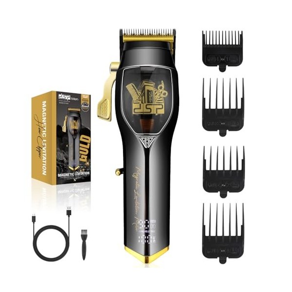 DSP Tondeuse à cheveux professionnelle pour homme, tondeuse de barbier pour coupe de cheveux, tondeuse à cheveux sans fil, mo