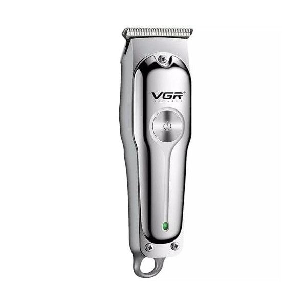 V-071 Tondeuse à cheveux professionnelle pour homme – Lames en acier inoxydable, batterie au lithium 600 mAh, autonomie de 12