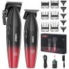 VGR 640 Tondeuse à cheveux professionnelle pour homme, sans fil, avec lame en T Zero Gap, lame en céramique avec revêtement D
