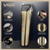 VGR Tondeuse à barbe longue rechargeable pour homme – Tondeuse à cheveux professionnelle sans fil pour coupe de cheveux – Bat