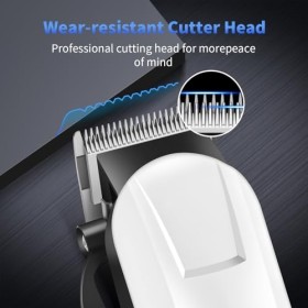 HIENA PRO Tondeuse à cheveux professionnelle pour homme, tondeuse de barbier sans fil, machine de coupe de cheveux électrique