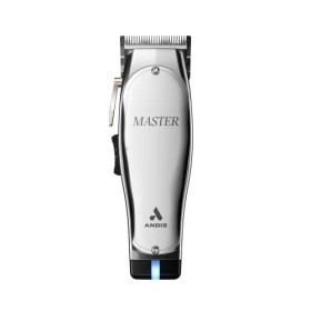 Andis 12665 ​​Professional Master Tondeuse à cheveux filaire/sans fil, tondeuse à cheveux à lame en acier au carbone réglable