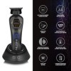 Tondeuse à Cheveux Professionnelle Homme Stylecraft Instinct Trimmer Metal by Gamma Più, Contrôle Direct du Couple, 180 Min d