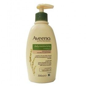 Aveeno Crème corporelle hydratante au yaourt, Daily Moisturising, parfum vanille et avoine, peaux normales à sèches, 300 ml