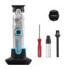 GAMMA+ Cyborg Trimmer Tondeuse à Cheveux Professionnelle Homme, Trimmer avec Moteur Brushless, Lame Réglables 0 Gap, 180 Minu