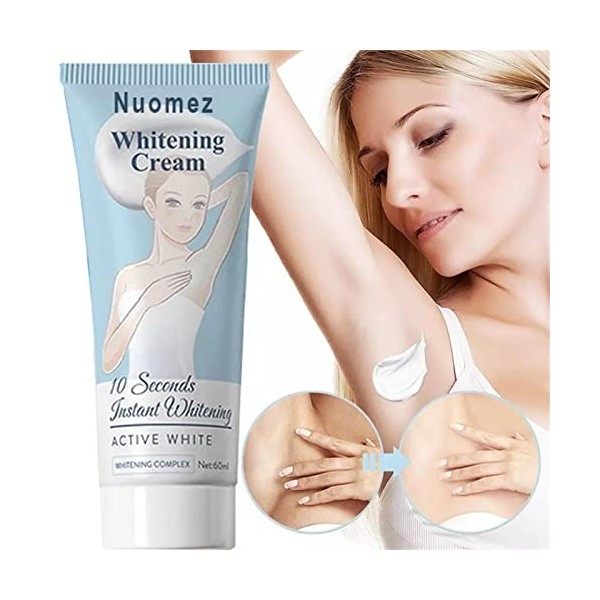 leryveo Crème éclaircissante pour la Peau 60 ML - Crème Blanchissante pour Les Parties Intimes,Crème blanchissante pour la Pe