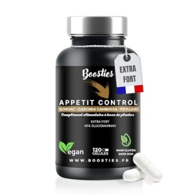 Fibre de Konjac Glucomannan, Garcinia Cambogia, Psyllium, Chrome, Réguler l’appétit, Taux de Cholestéro – 120 gélules – Végan