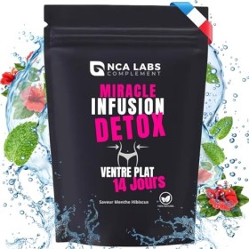 Thé Bruleur de Graisse Puissant Ventre Plat | Infusion Coupe Faim | Soutien Perte de Poids | Programme 14 Jours Homme & Femme