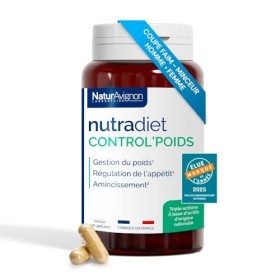 NaturAvignon Nutradiet ControlPoids | Coupe faim puissant et efficace, perte de poids rapide et efficace, minceur perte de p
