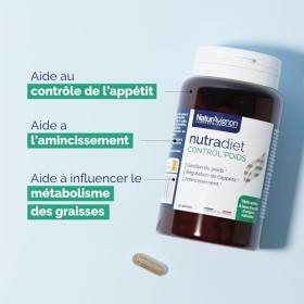 NaturAvignon Nutradiet ControlPoids | Coupe faim puissant et efficace, perte de poids rapide et efficace, minceur perte de p